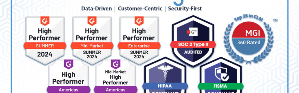 Fourteenth Consecutive G2 contract lifecycle management, high perform and business security.