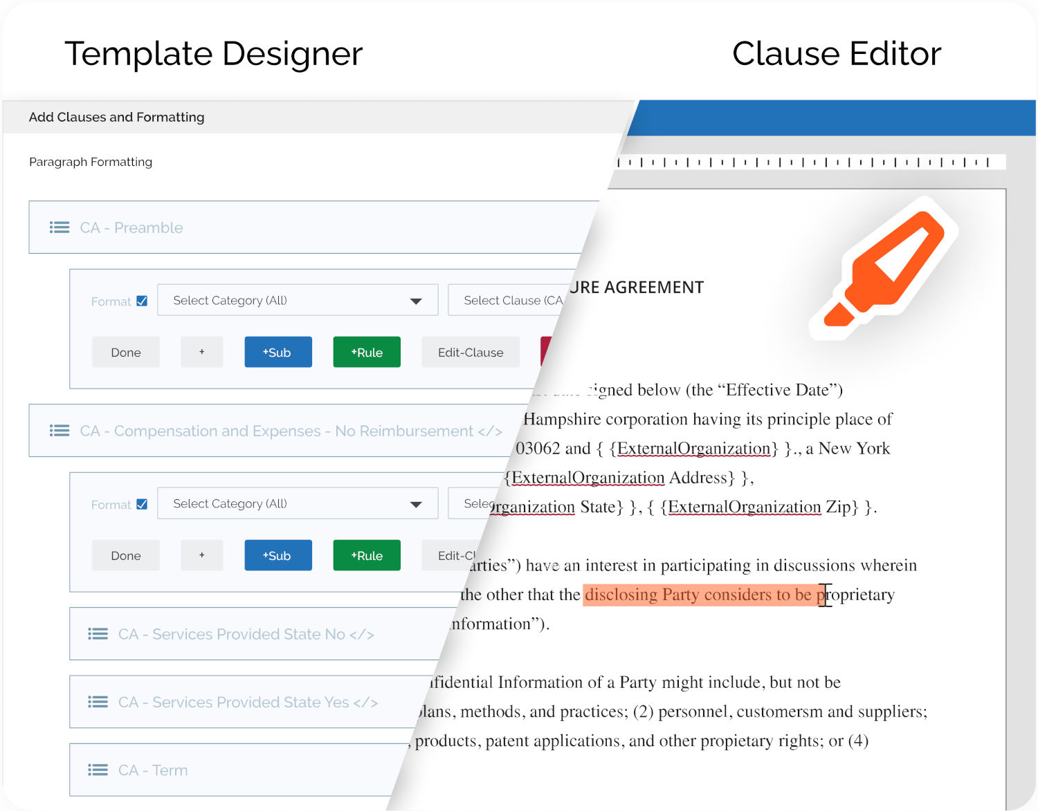 CLM software shows how draftingand negotiating employee contracts is streamlined