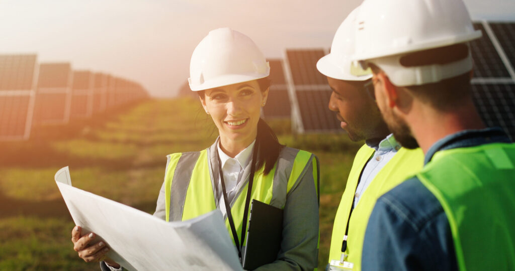 Solar panel installation