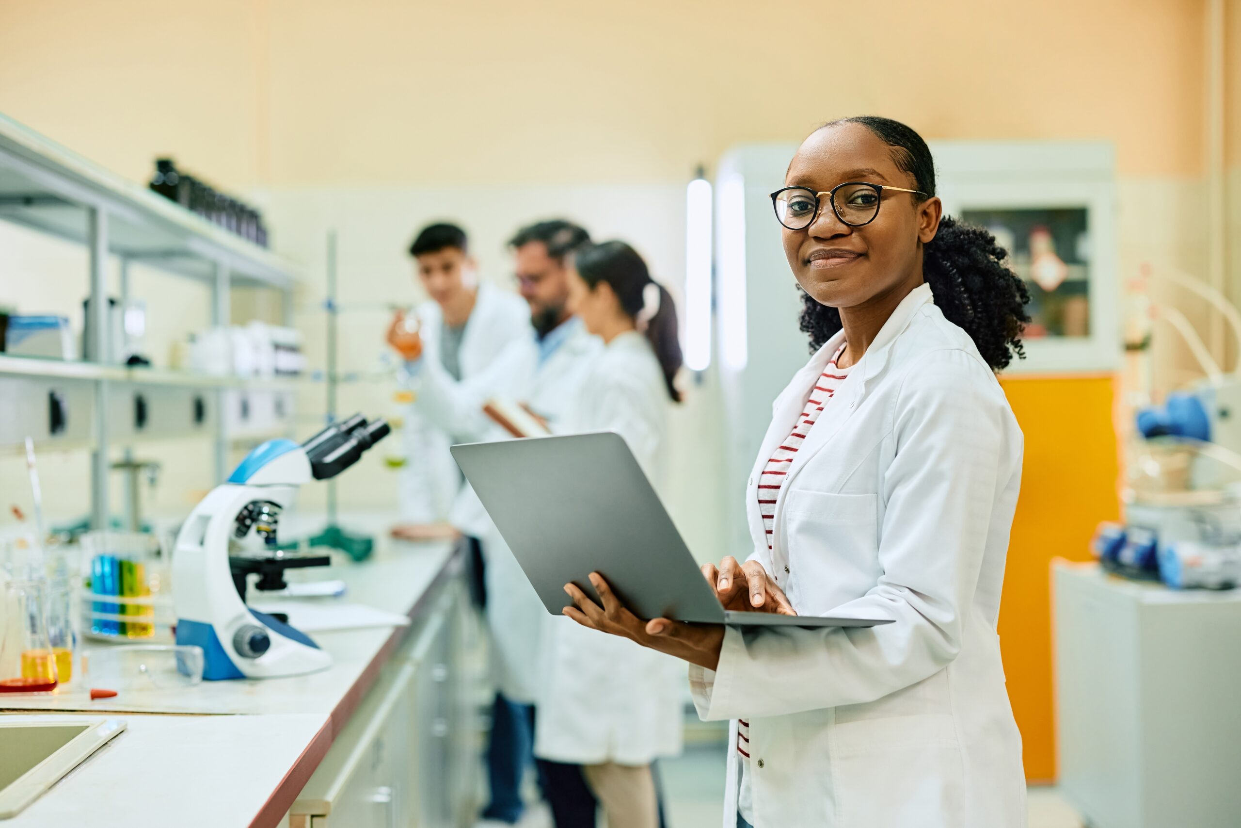 Scientist in a lab